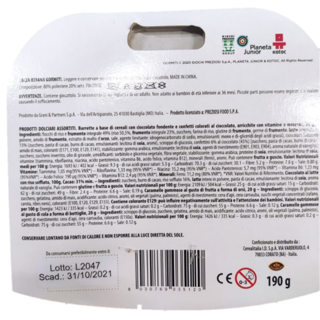 Calza Gormiti, 190 g