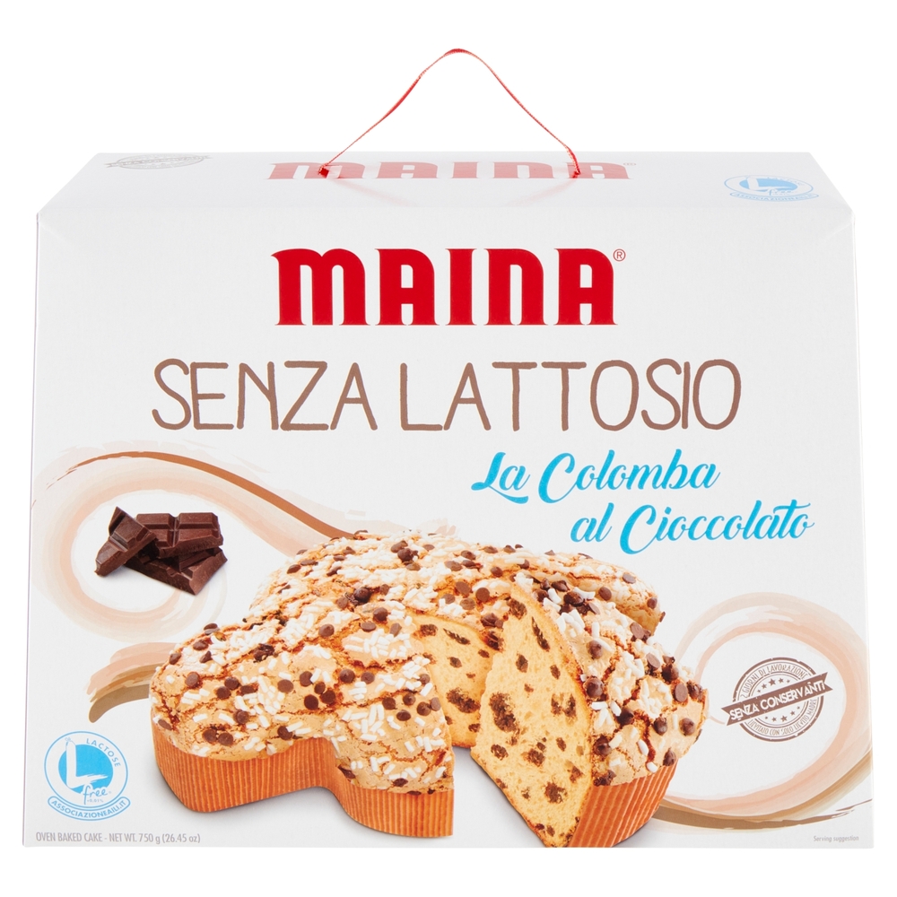 Maina Senza Lattosio la Colomba al Cioccolato 750 g