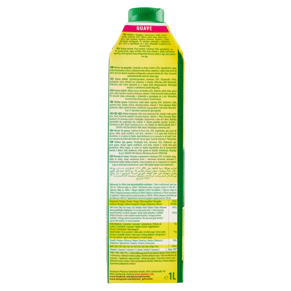 Pfanner Guava 1 L