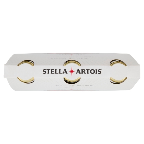 STELLA ARTOIS Birra lager belga bottiglia 3x33cl