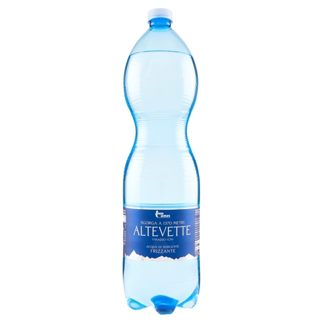 Iper unes Acqua di Sorgente Altevette Frizzante 1,5 L