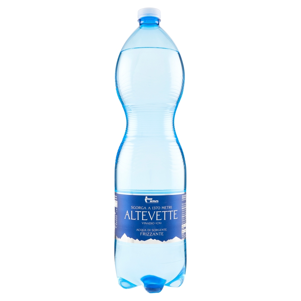 Iper unes Acqua di Sorgente Altevette Frizzante 1,5 L