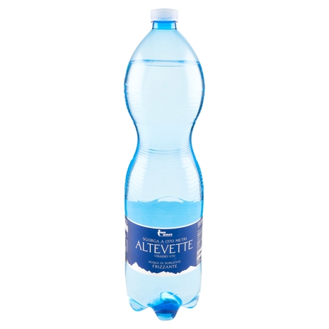 Iper unes Acqua di Sorgente Altevette Frizzante 1,5 L