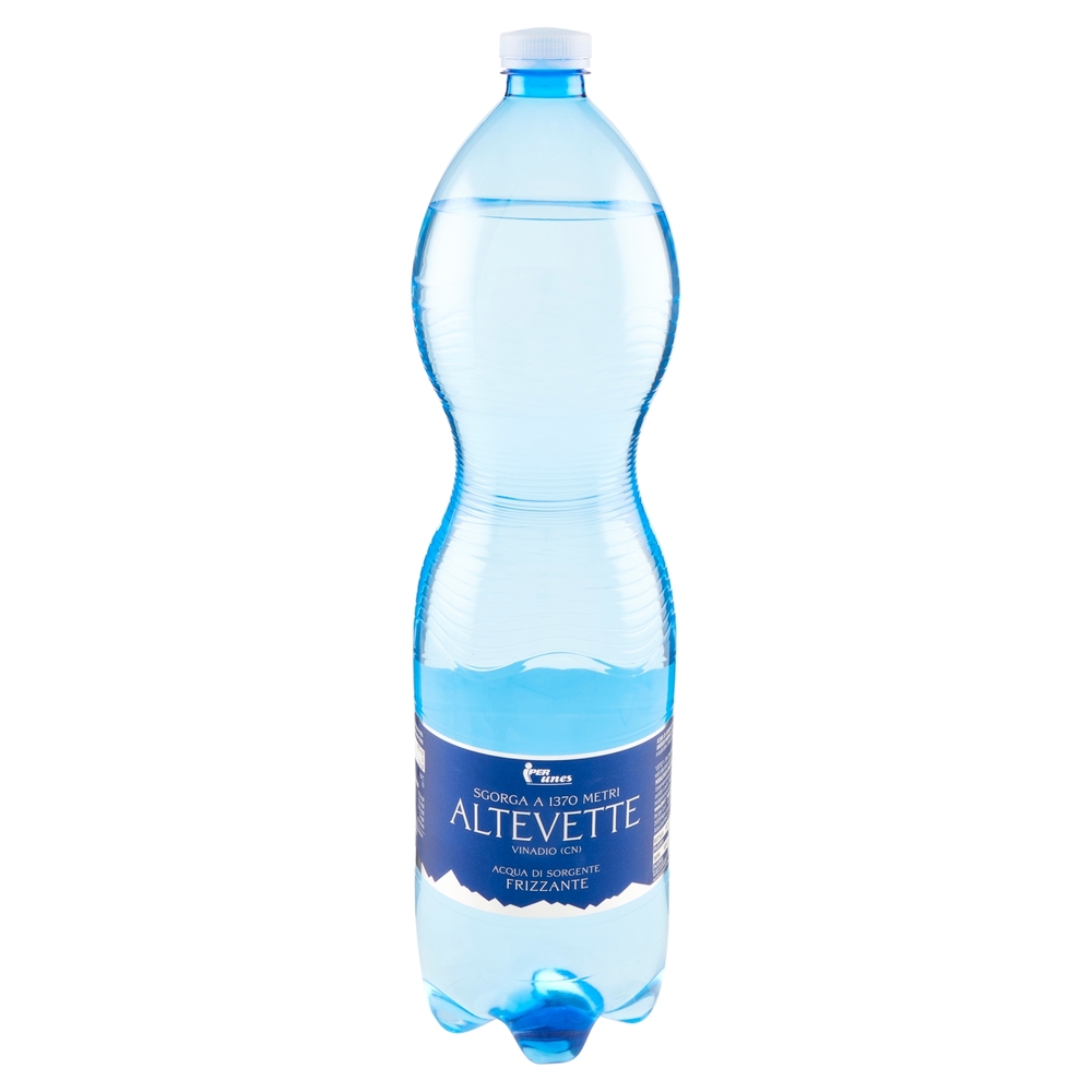 Iper unes Acqua di Sorgente Altevette Frizzante 1,5 L