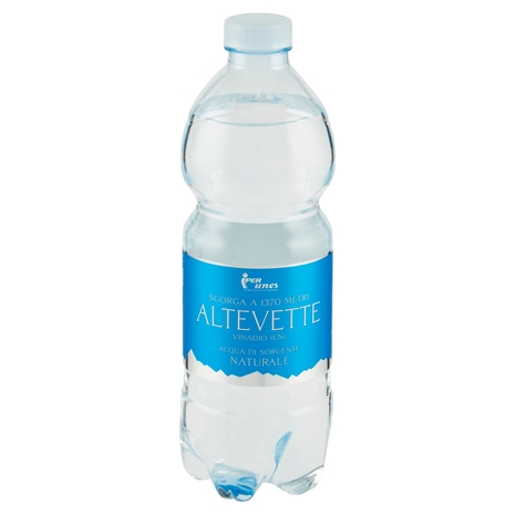 Iper unes Acqua di Sorgente Altevette Naturale 0,5 l