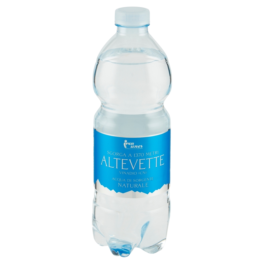 Iper unes Acqua di Sorgente Altevette Naturale 0,5 l