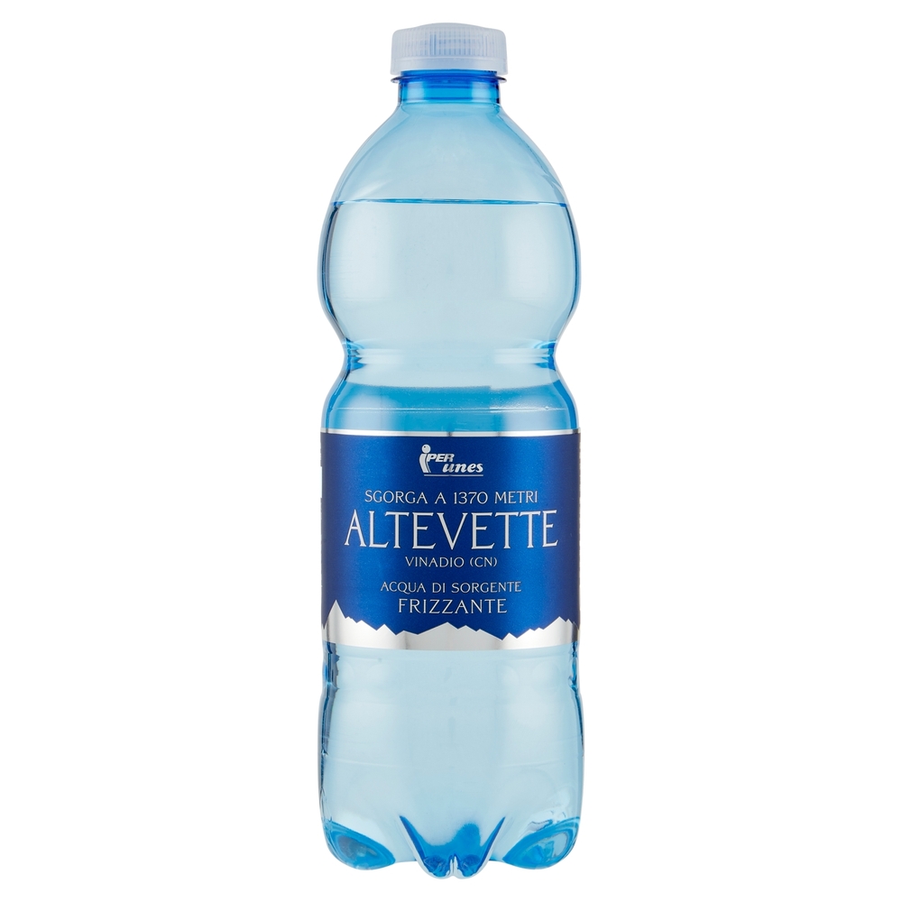 Iper unes Acqua di Sorgente Altevette Frizzante 0,5 l
