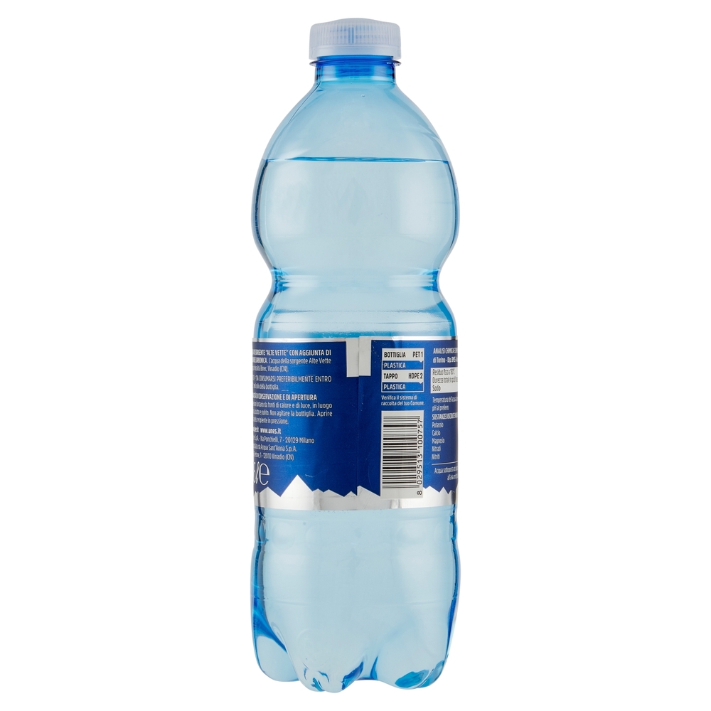 Iper unes Acqua di Sorgente Altevette Frizzante 0,5 l
