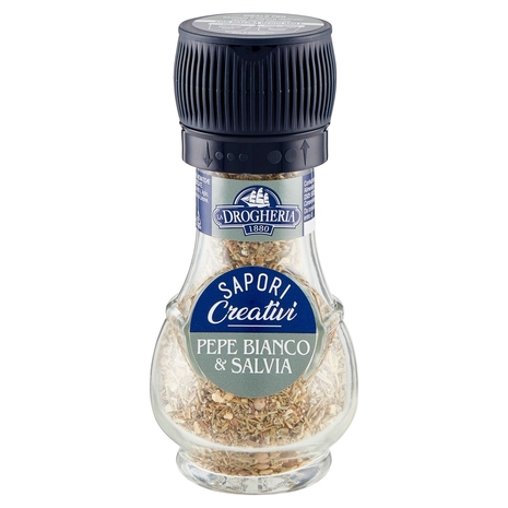 La Drogheria 1880 Sapori Creativi Pepe Bianco & Salvia 40 g