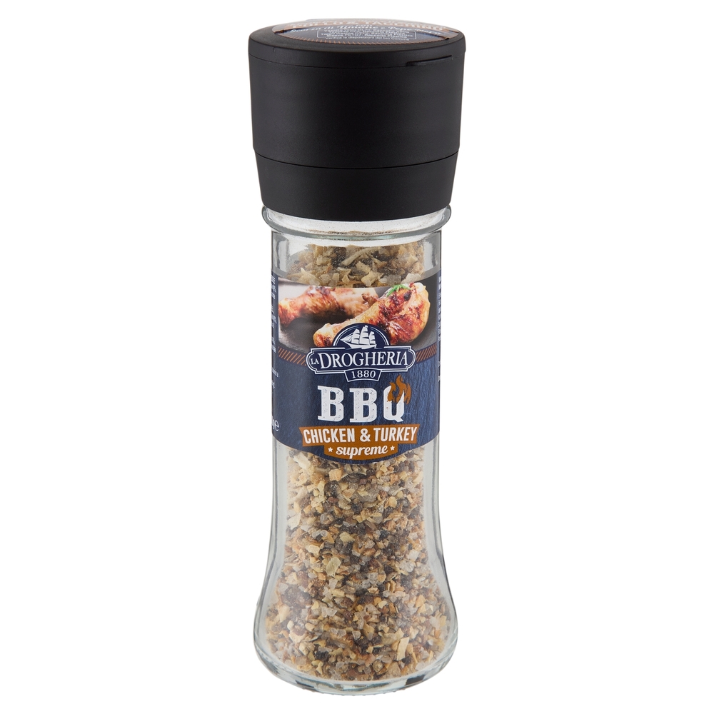 La Drogheria 1880 BBQ Chicken & Turkey supreme con Scorza di Limone e Pepe Nero 100 g