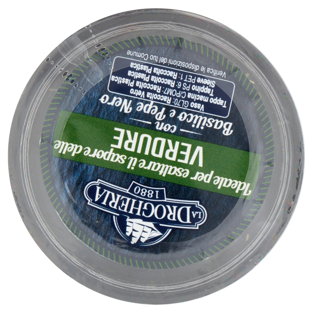 La Drogheria 1880 BBQ Vegetables aromatic con Basilico e Pepe Nero 77 g