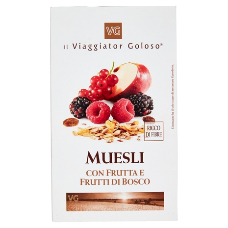 Muesli con Frutta e Frutti di Bosco Il Viaggiator Goloso