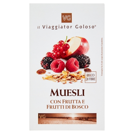 Muesli con Frutta e Frutti di Bosco Il Viaggiator Goloso