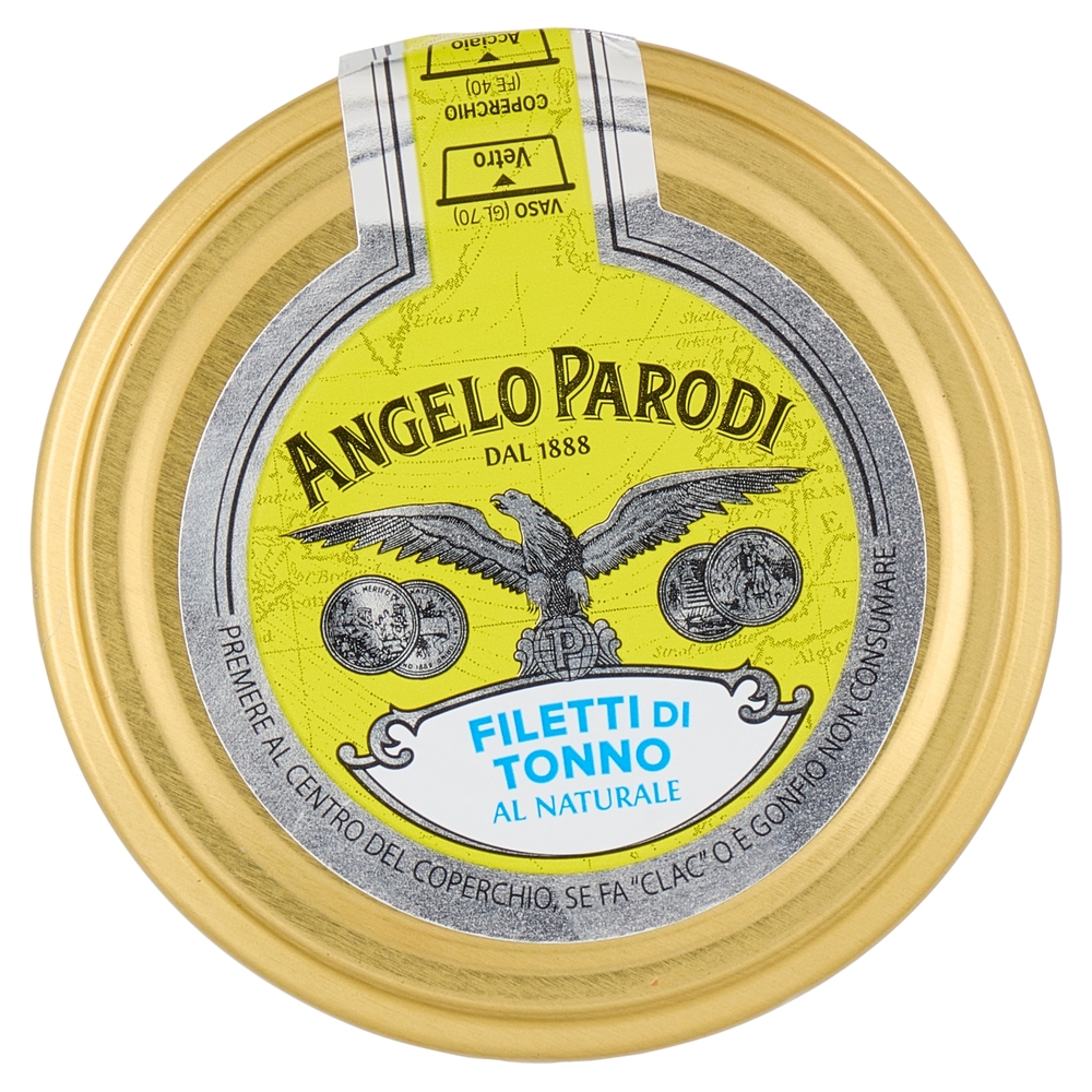 Angelo Parodi Filetti di Tonno al Naturale 150 g