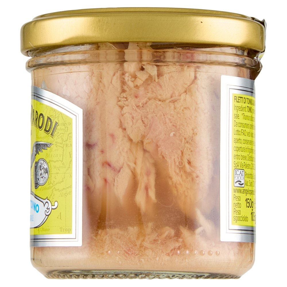 Angelo Parodi Filetti di Tonno al Naturale 150 g