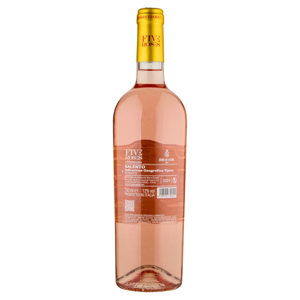 Leone de Castris Five Roses Anniversario Salento IGT Rosato 750 ml
