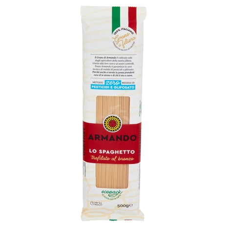 Armando Metodo zero Residui di Pesticidi e Glifosato lo Spaghetto 500 g