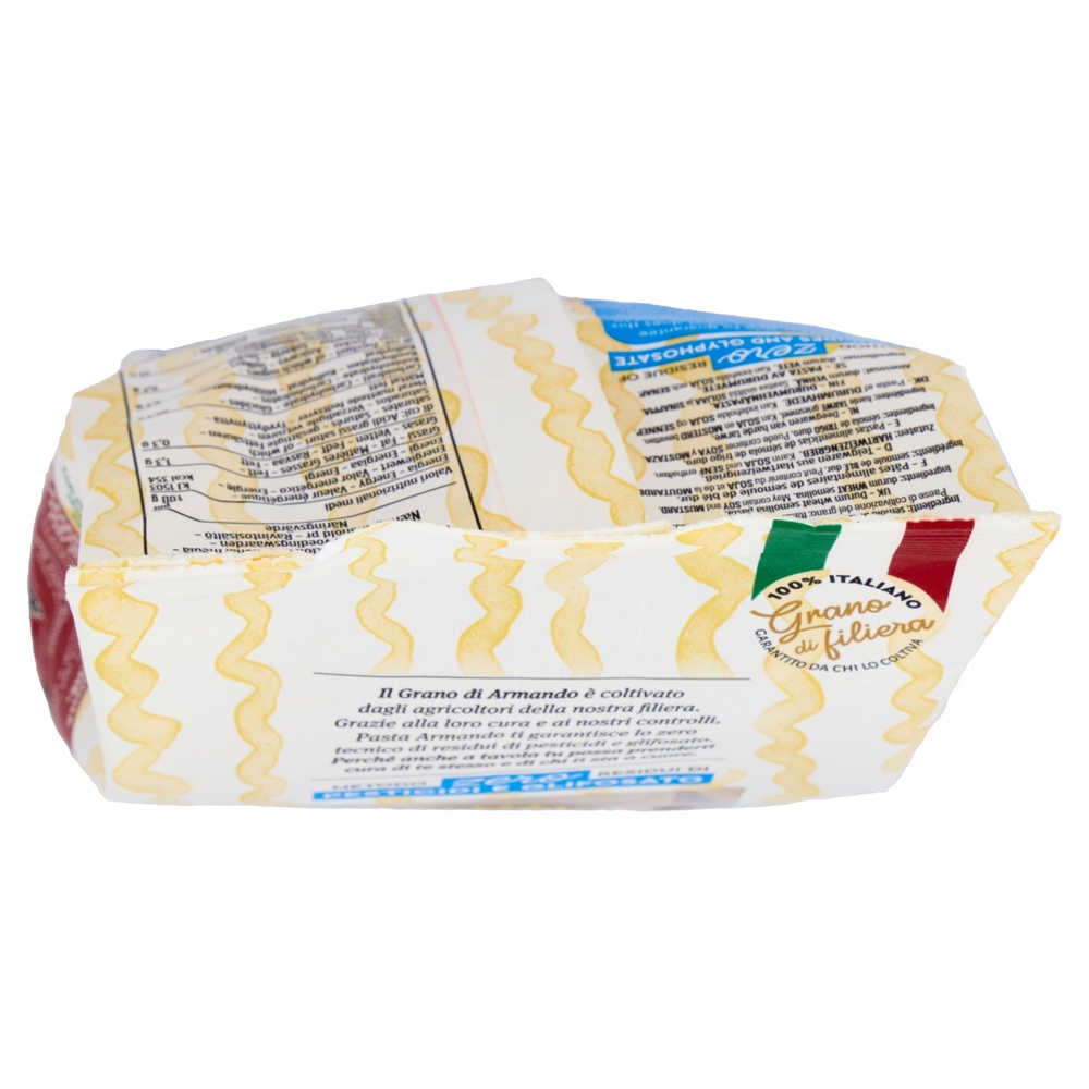 Armando Metodo zero Residui di Pesticidi e Glifosato la Penna Rigata 500 g