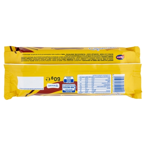 Pavesi Pavesini Double Biscotti con Fondo di Cioccolato 60g