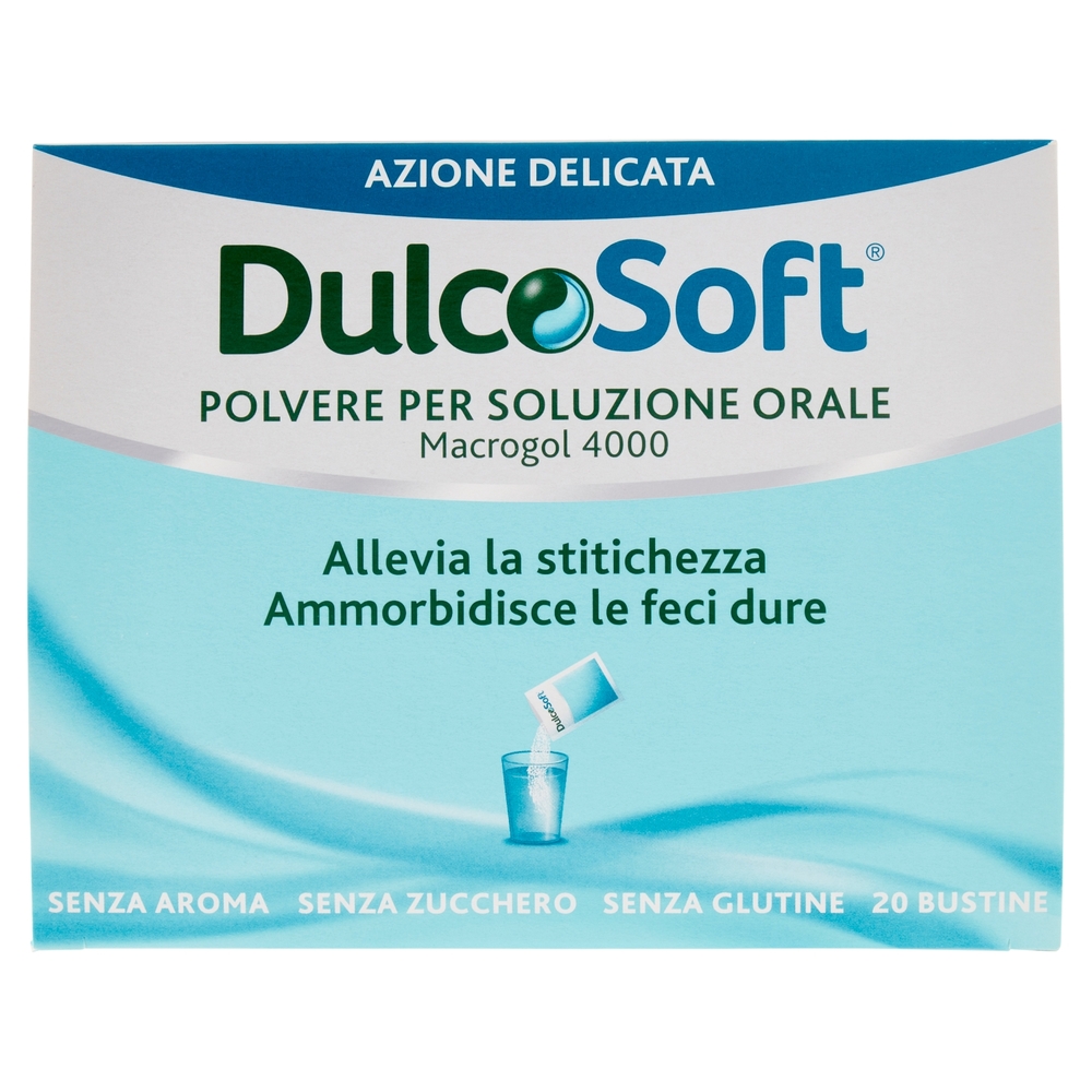 DulcoSoft Polvere per Soluzione Orale Bustine 20 x 10 g