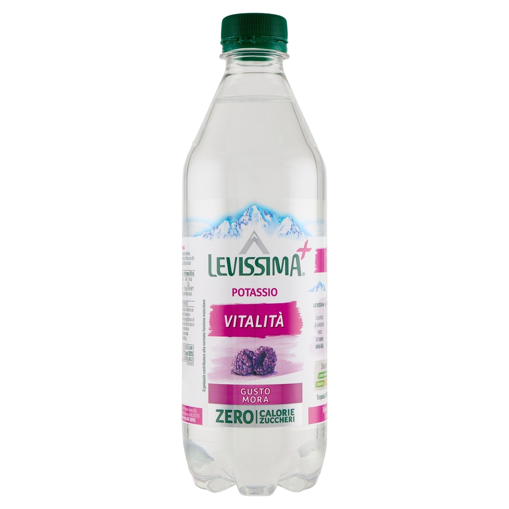 LEVISSIMA+, Acqua con Potassio, PET 50 cl