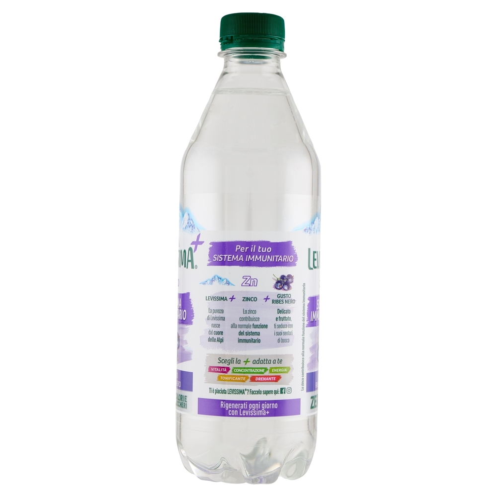 LEVISSIMA+, Acqua con Zinco, PET 50 cl