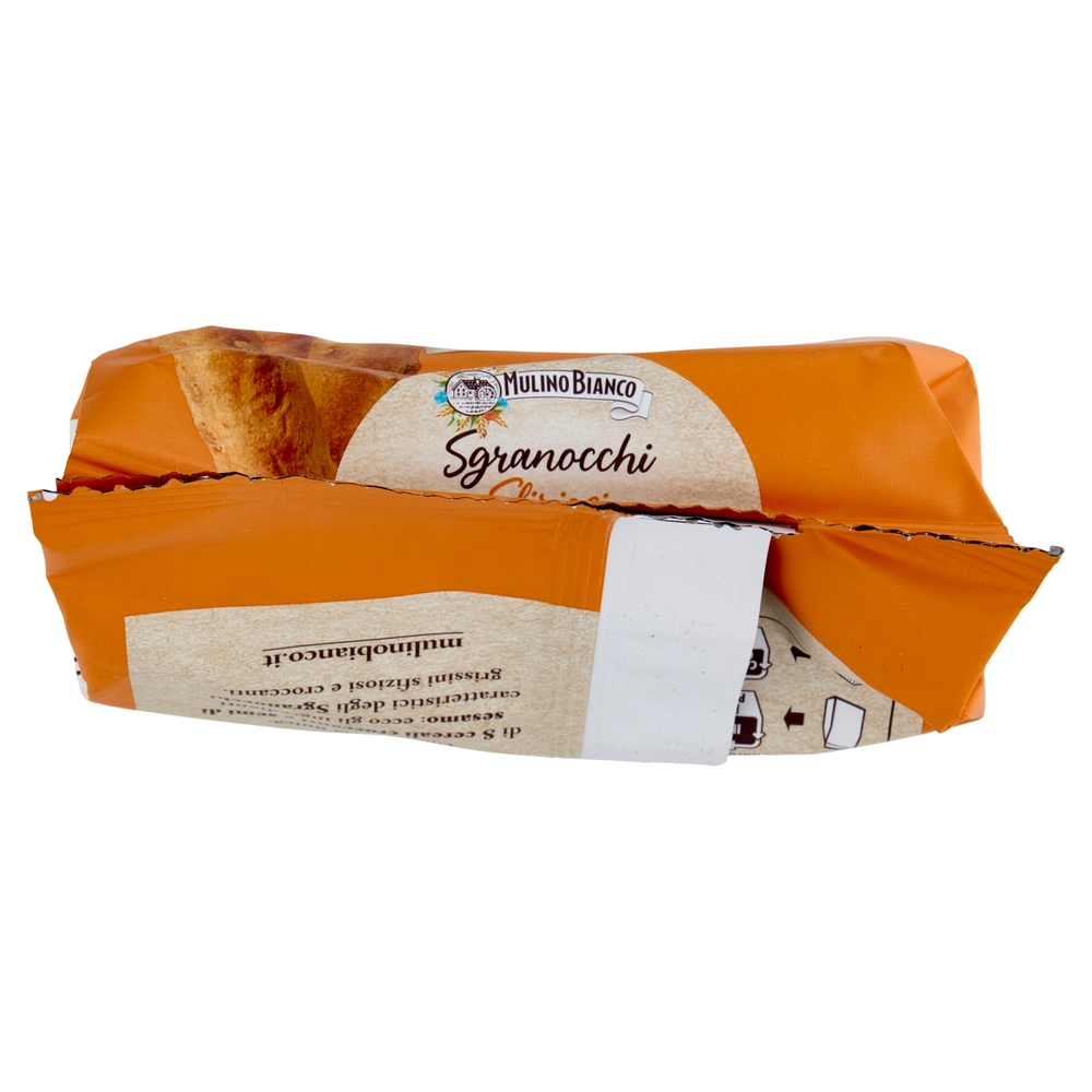 Mulino Bianco Sgranocchi Grissini con 8 Cereali e Sesamo con Farina Sostenibile 210g