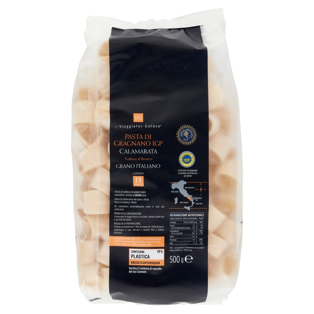 Calamarata di Gragnano IGP Il Viaggiator Goloso