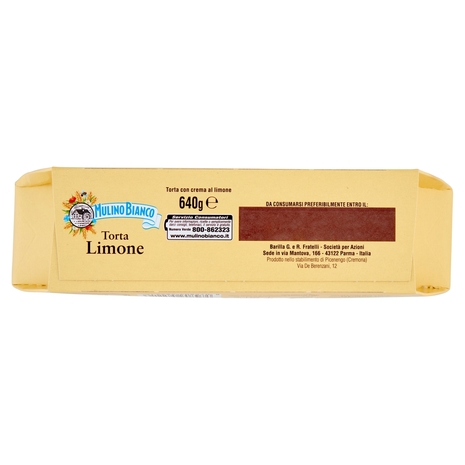 Mulino Bianco Torta Limone con Farina Sostenibile 640g