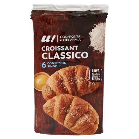 6 Croissant Classico U! Confronta e Risparmia