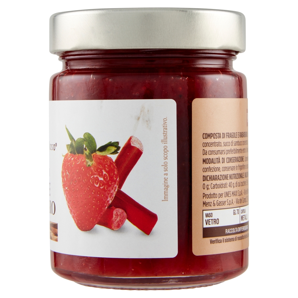 Composta di Fragole e Rabarbaro Il Viaggiator Goloso