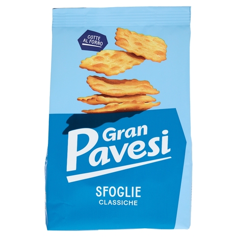 Gran Pavesi le Sfoglie Classiche Snack Cotte al Forno 180g