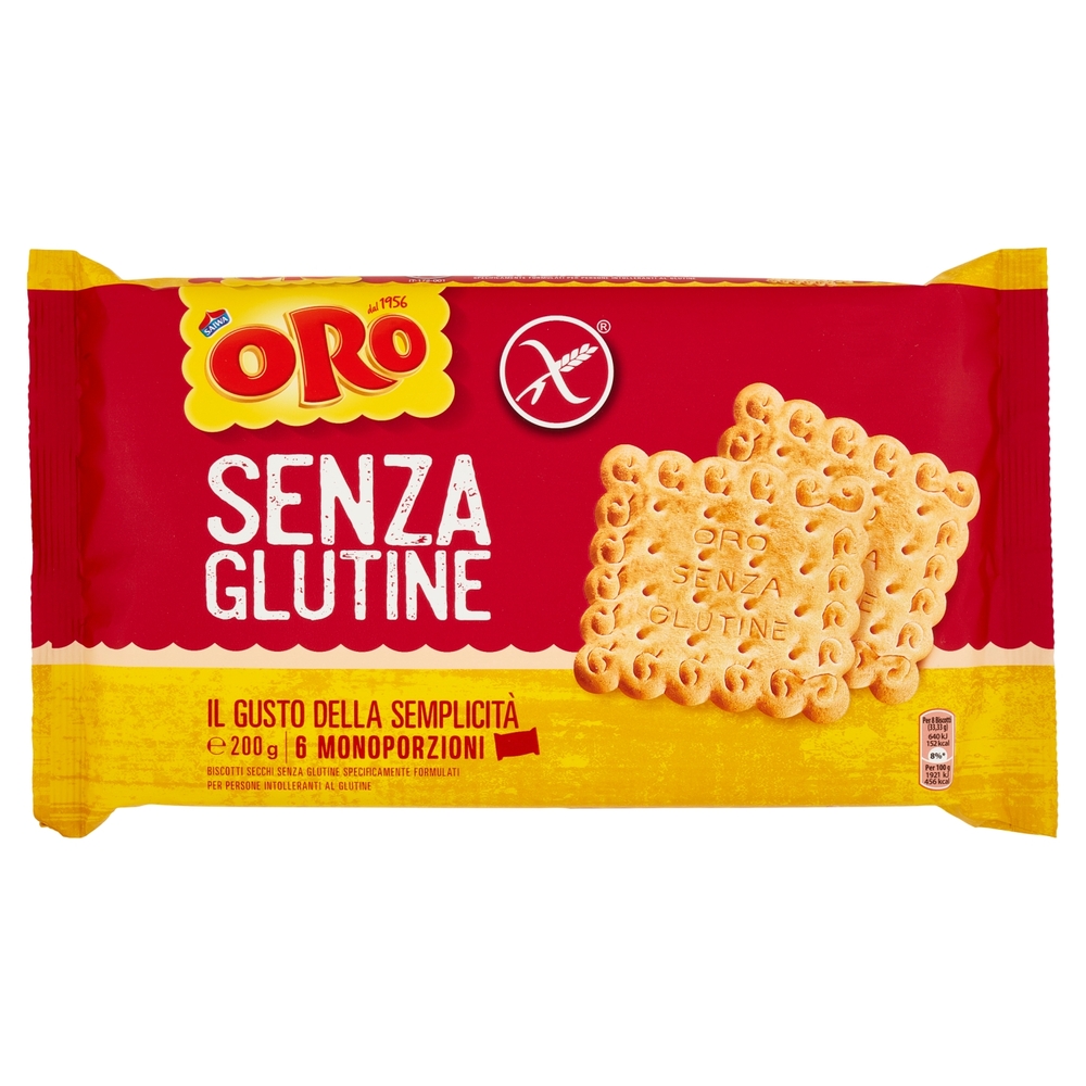Oro Saiwa biscotti secchi Senza Glutine - 6 x 33,33 g