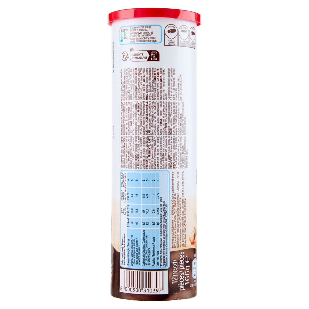 nutella biscuits 166 g