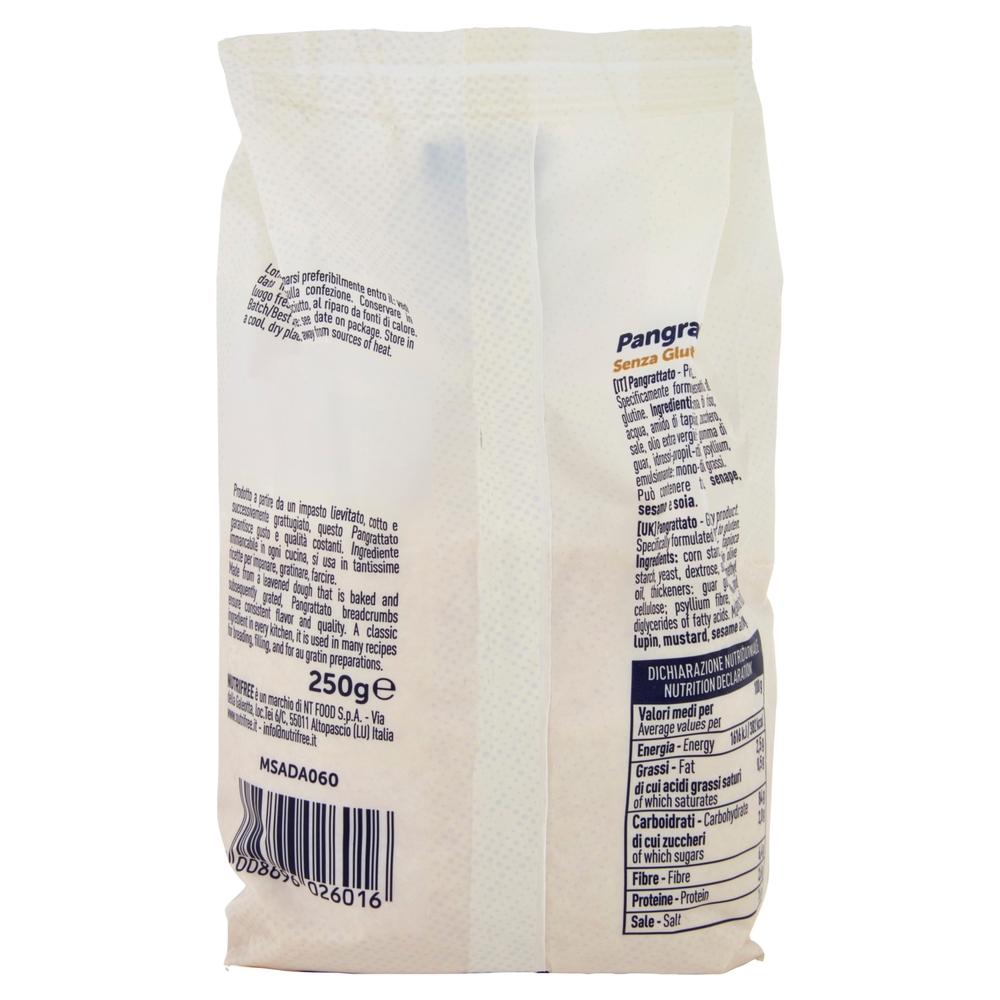 Nutrifree Pangrattato Senza Glutine 250 g