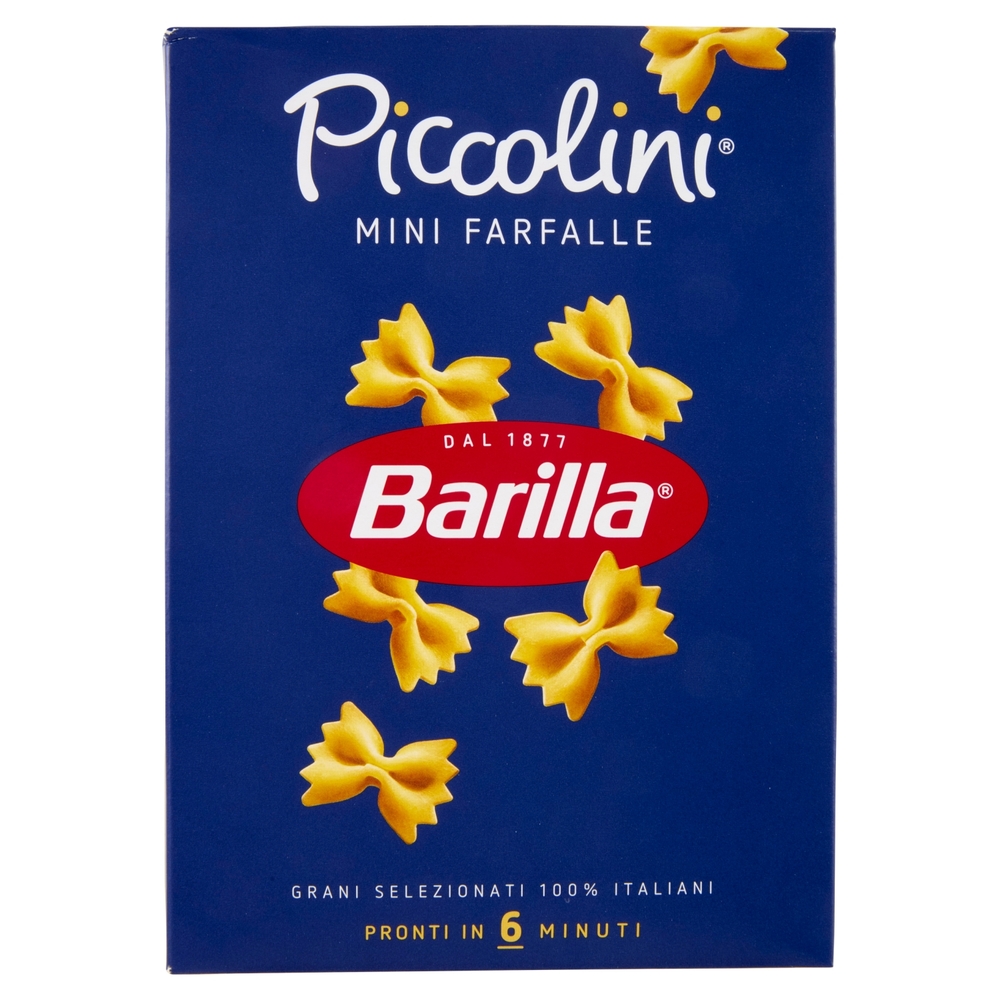 Barilla Piccolini Grano Italiano Mini Farfalle 500g