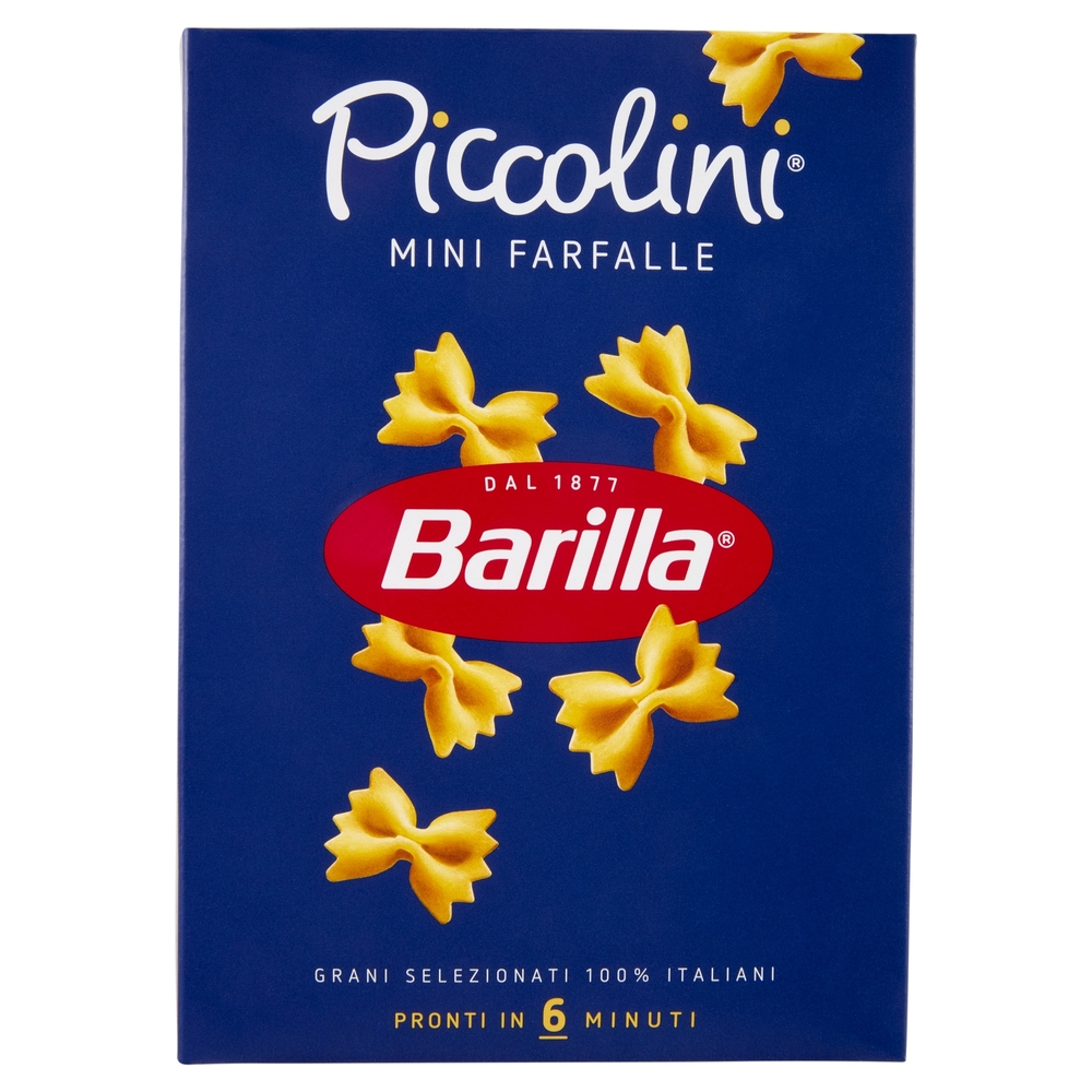 Barilla Piccolini Grano Italiano Mini Farfalle 500g