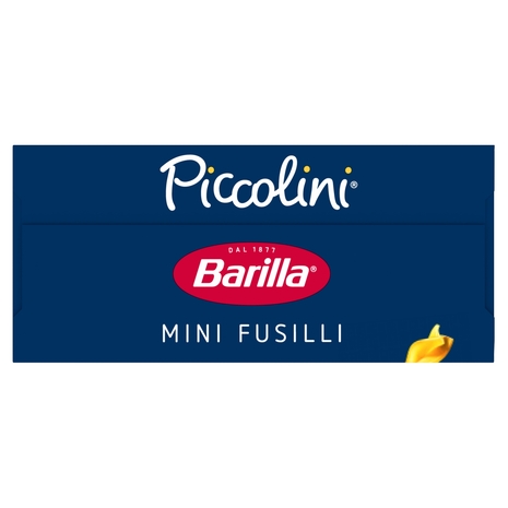 Barilla Pasta Piccolini Mini Fusilli 100% grano italiano 500 g