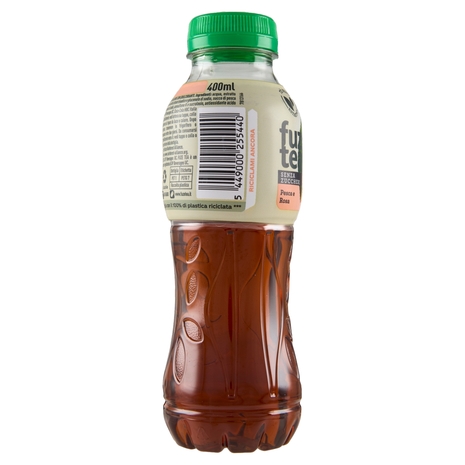 FUZE TEA Senza Zuccheri, Tè Nero Pesca con una nota di Rosa PET 400ml