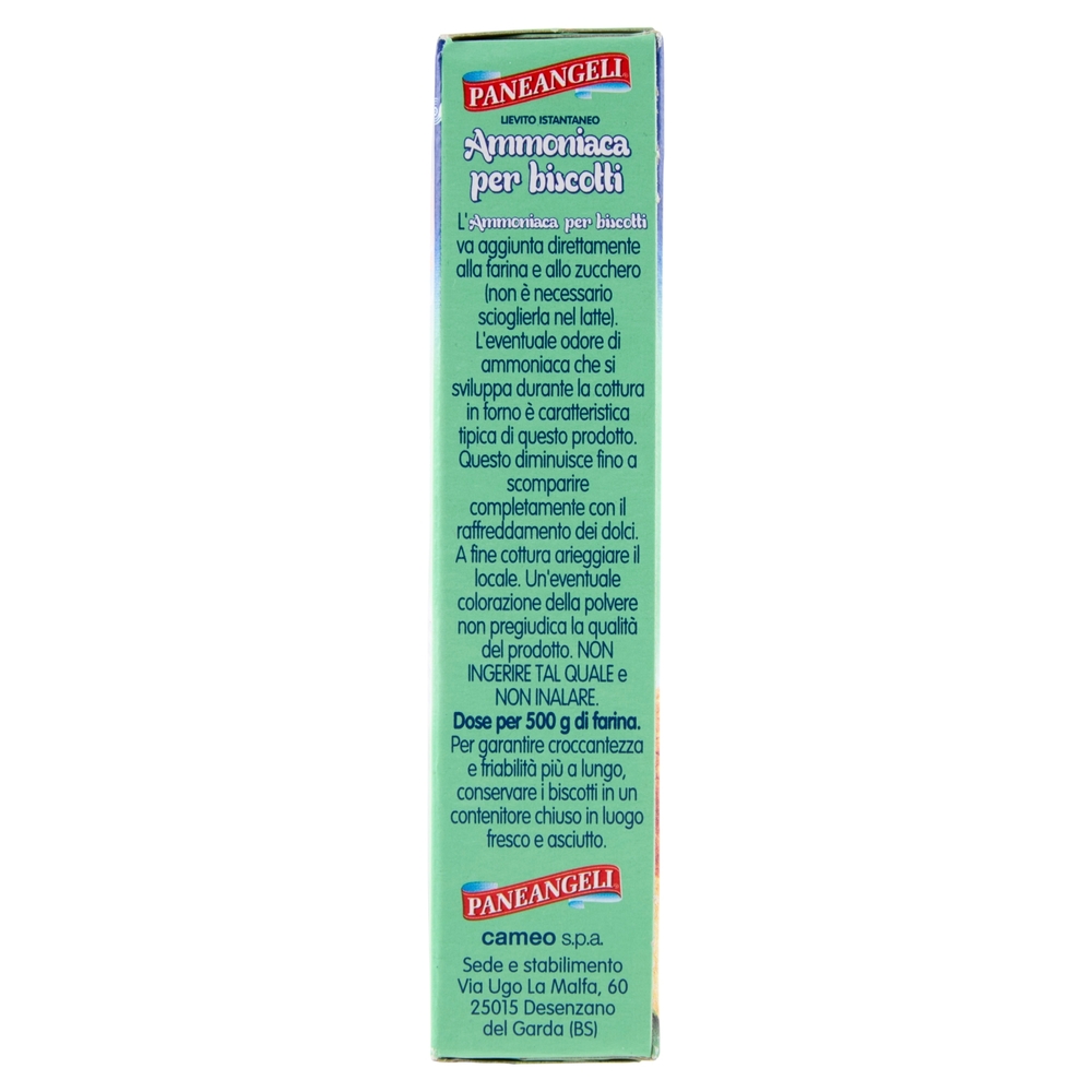PANEANGELI Lievito Istantaneo Ammoniaca per biscotti 3 x 9 g