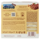 Loacker Patisserie Snack Wafer Crème Noisette con nocciole ricoperti di cioccolato al latte 3 x 21 g