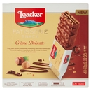Loacker Patisserie Snack Wafer Crème Noisette con nocciole ricoperti di cioccolato al latte 3 x 21 g