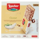 Loacker Patisserie Snack Wafer Coconut con crema al cocco ricoperti di cioccolato al latte  3 x 21 g