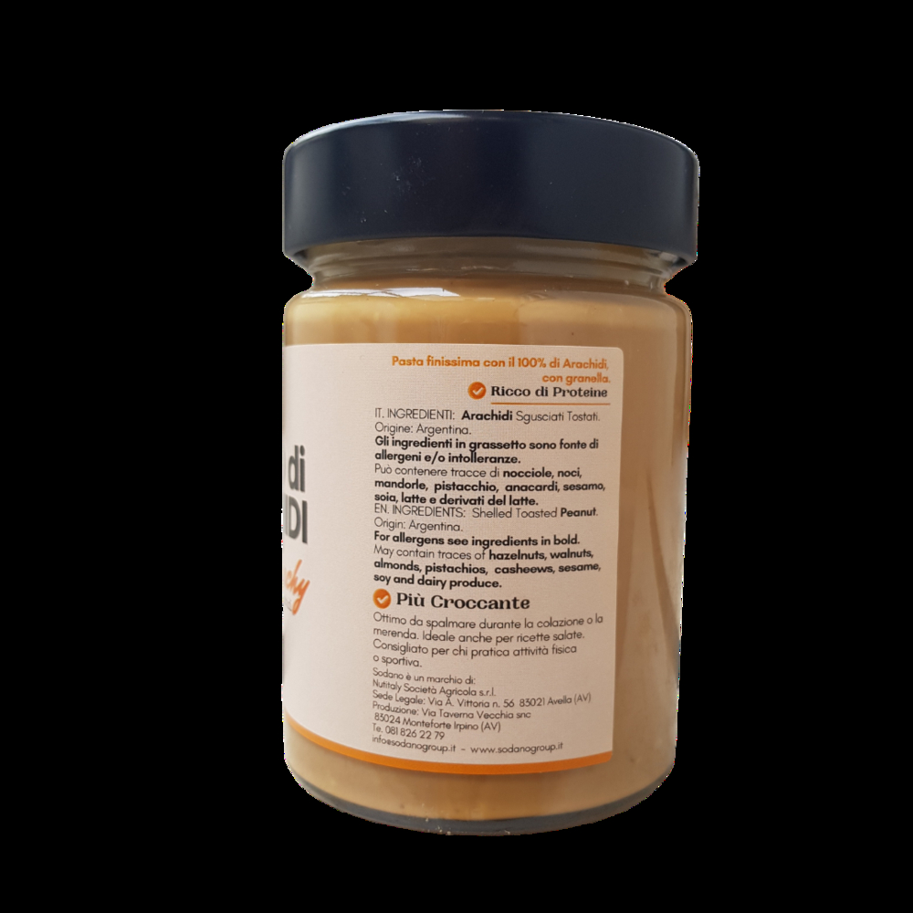 Burro di Arachidi Crunchy, 300 g