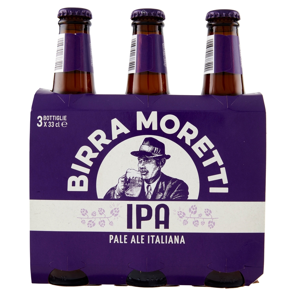 Birra Moretti IPA 3 x 33 cl