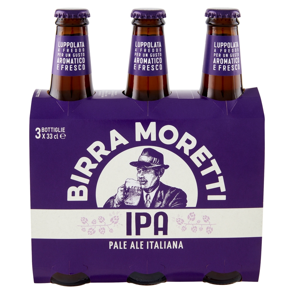 Birra Moretti IPA 3 x 33 cl