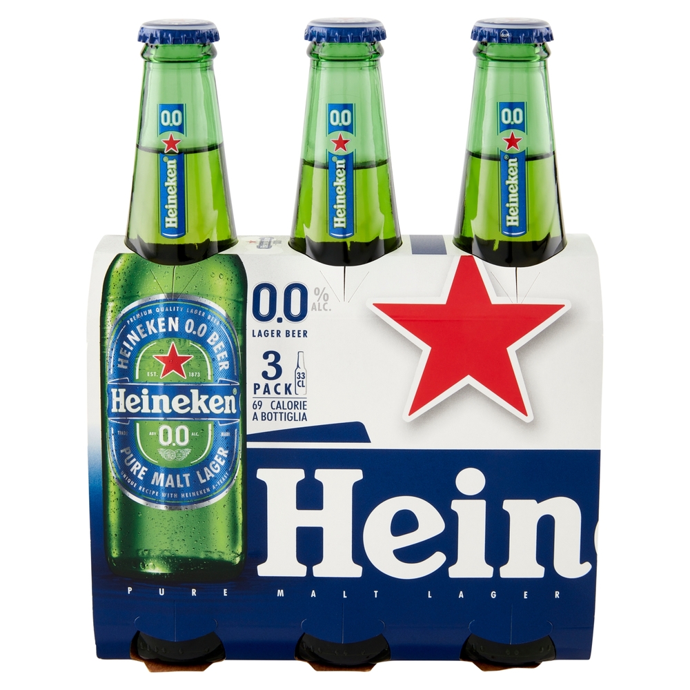 Heineken 0.0 3 x 33 cl