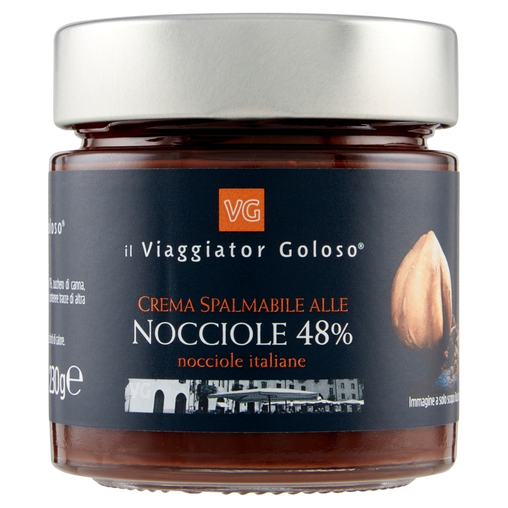 Crema Spalmabile alle Nocciole 48% Il Viaggiator Goloso