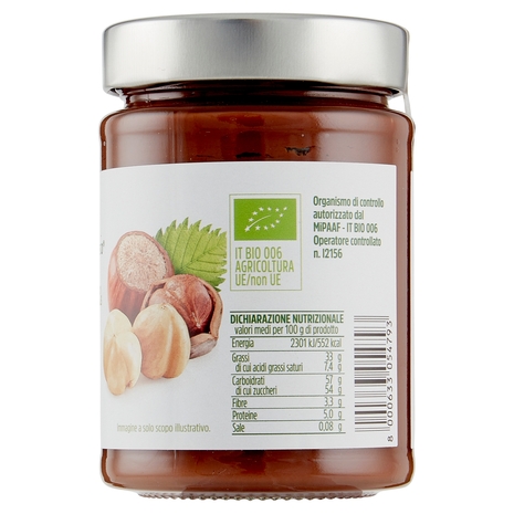 Crema Spalmabile allle Nocciole BIO Il Viaggiator Goloso