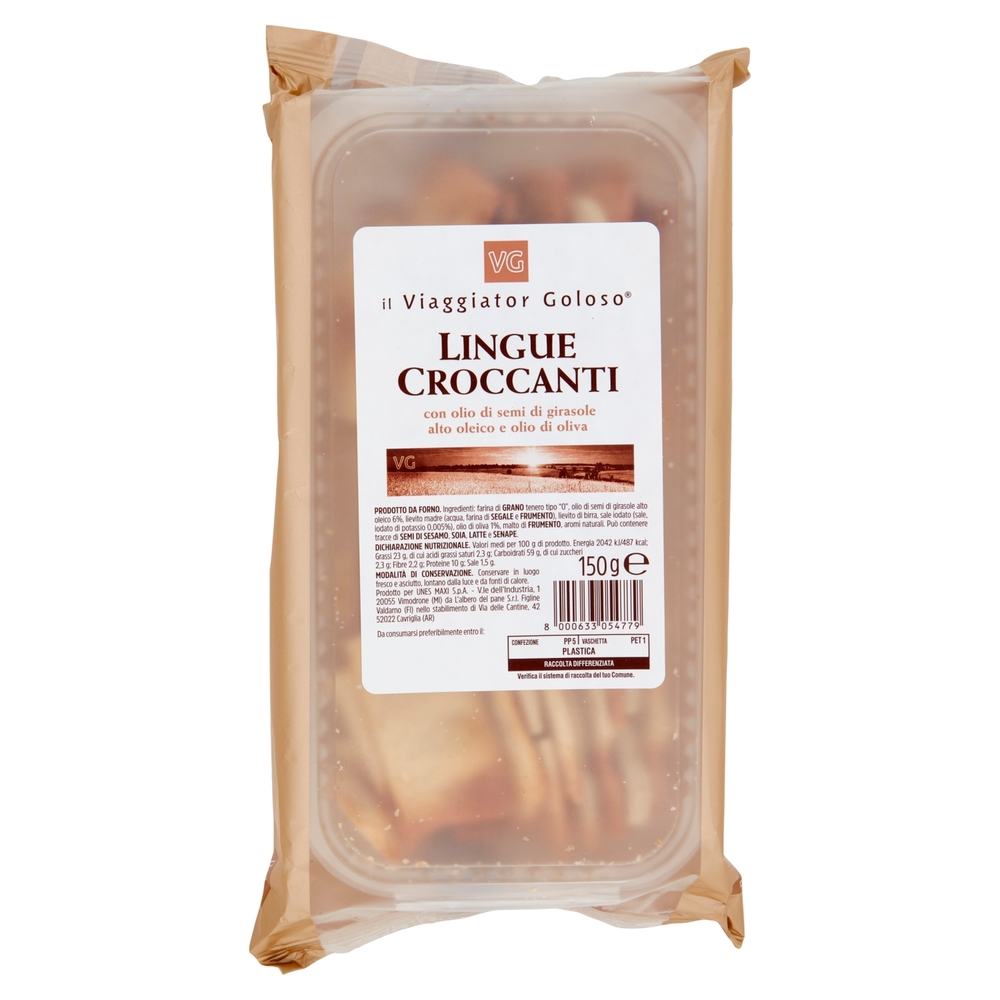 Lingue Croccanti Il Viaggiator Goloso
